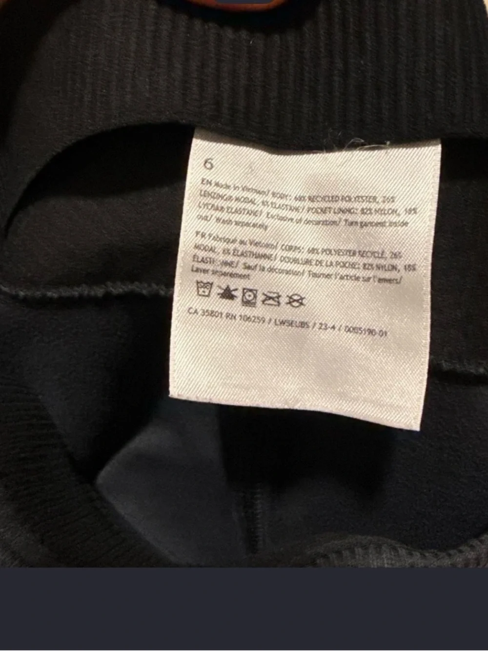 lululemon athletica Black Ribbed Workout Leggings - Picture 3 of 4